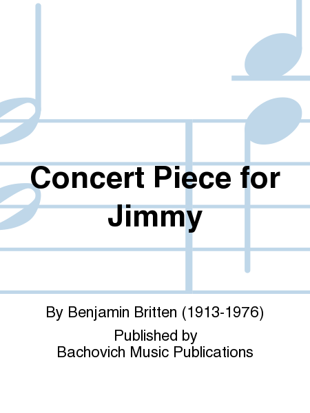 Concert Piece for Jimmy for timpani and piano