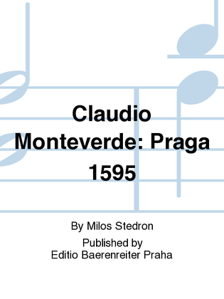 Book cover for Claudio Monteverde: Praga 1595