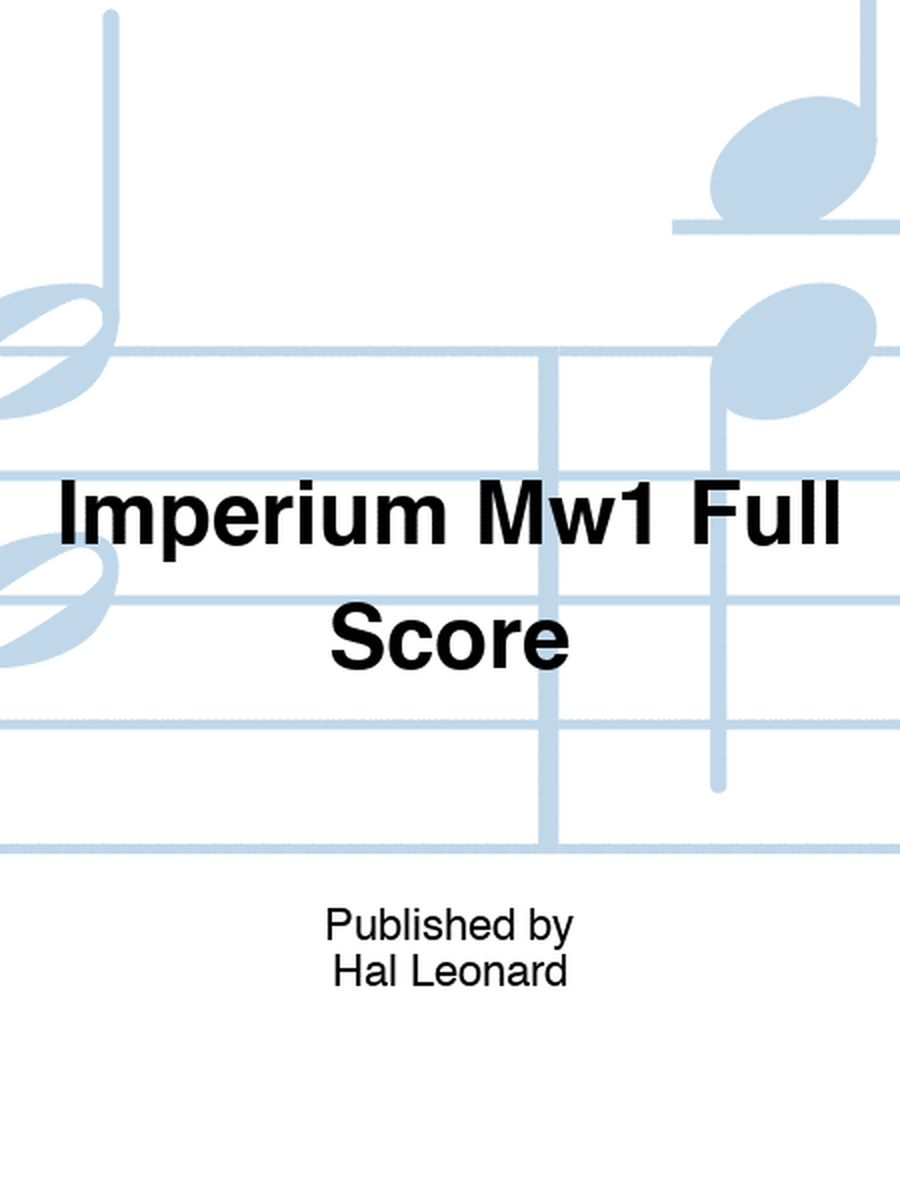 Imperium Mw1 Full Score