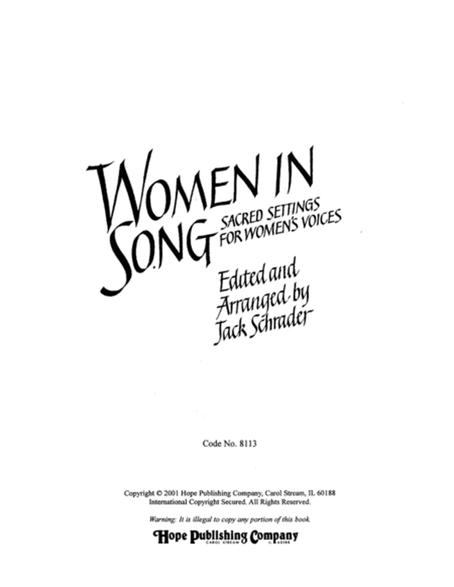 Women in Song 1 image number null