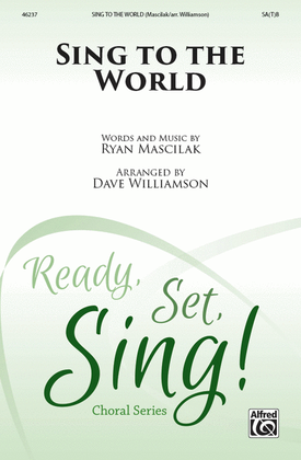 Book cover for Sing to the World