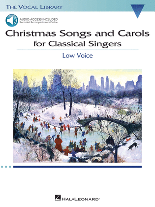 Book cover for Christmas Songs and Carols for Classical Singers