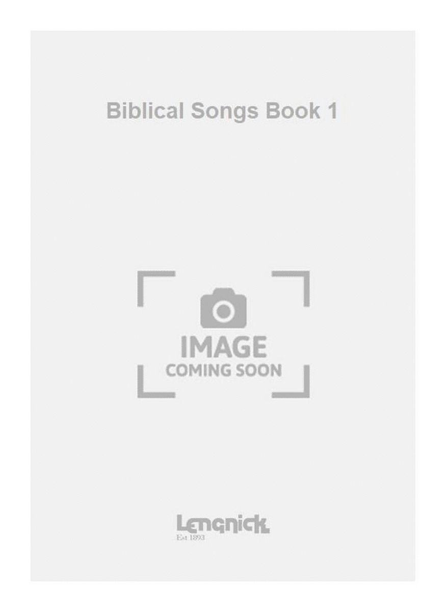 Biblical Songs Book 1