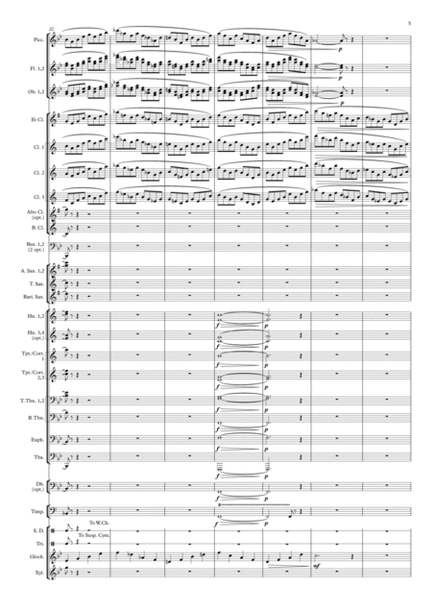 London Landscapes (for wind orchestra / concert band) - score and parts image number null