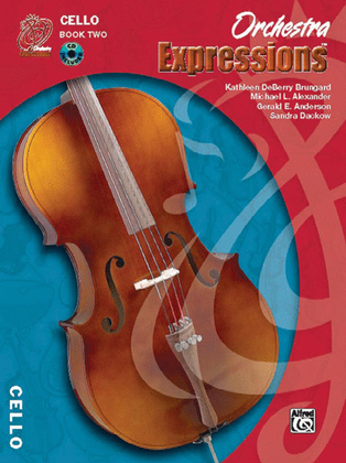 Book cover for Orchestra Expressions: Student Edition, Book Two - Cello