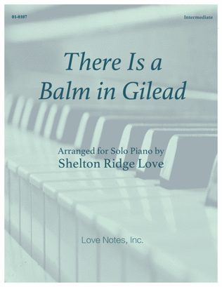 Book cover for There Is a Balm in Gilead