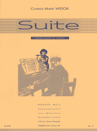 Book cover for Suite pour flûte et piano, op. 34