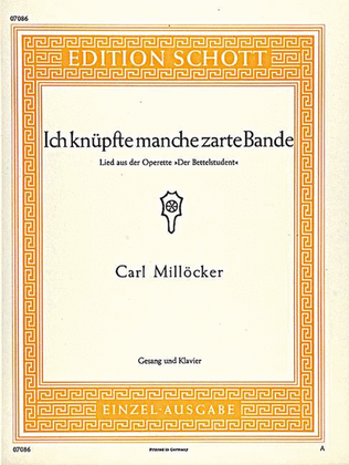 Book cover for Ich knüpfte manche zarte Bande