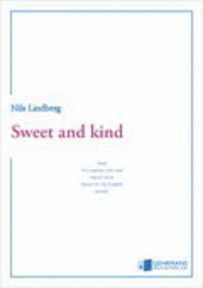 Book cover for Sweet and kind