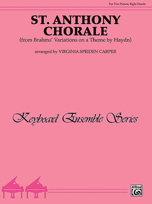 Book cover for St. Anthony Chorale