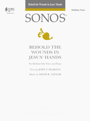 Book cover for Behold the Wounds in Jesus' Hands - Vocal Solo - Medium