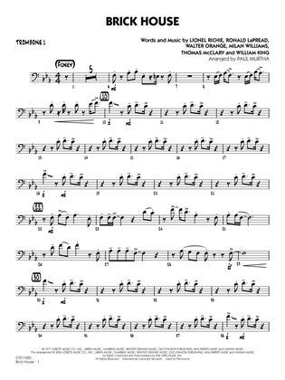 Book cover for Brick House (arr. Paul Murtha) - Trombone 1