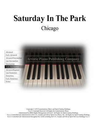 Book cover for Saturday In The Park