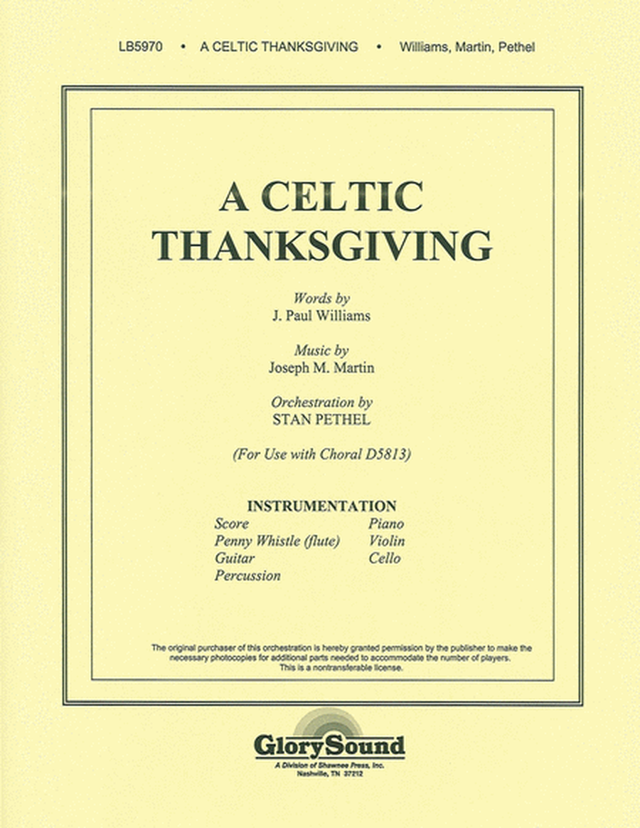 A Celtic Thanksgiving image number null