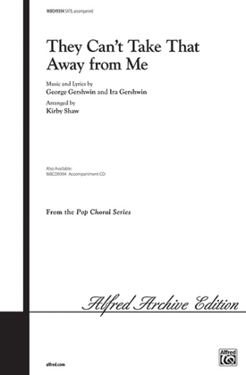 Book cover for They Can't Take That Away from Me