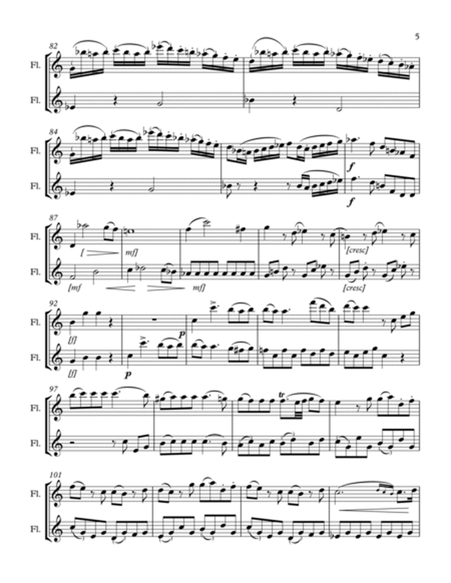 Duet #1 from Book III of Duets for Violin