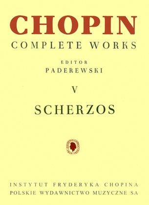 Book cover for Complete Works V: Scherzos