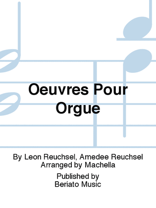 Book cover for Oeuvres Pour Orgue