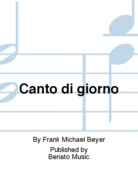 Canto di giorno