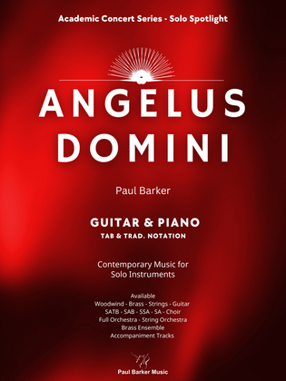 Book cover for Angelus Domini (Electric Guitar & Piano)