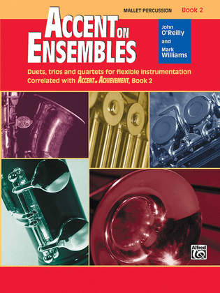 Book cover for Accent on Ensembles, Book 2