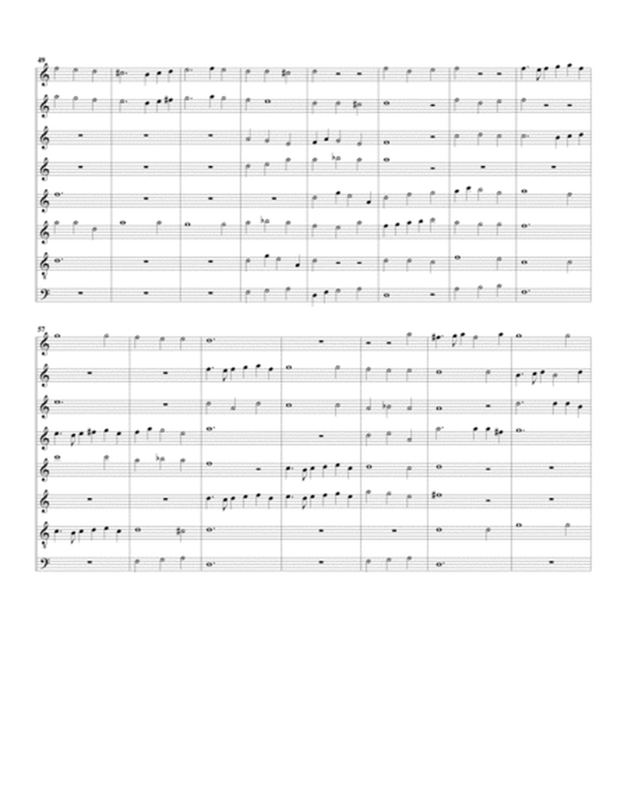 Canzon no.9 a8 (1615) (arrangement for 8 recorders)