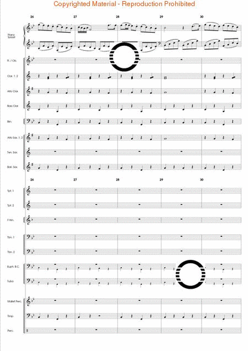 Classical Suite for Piano and Concert Band image number null