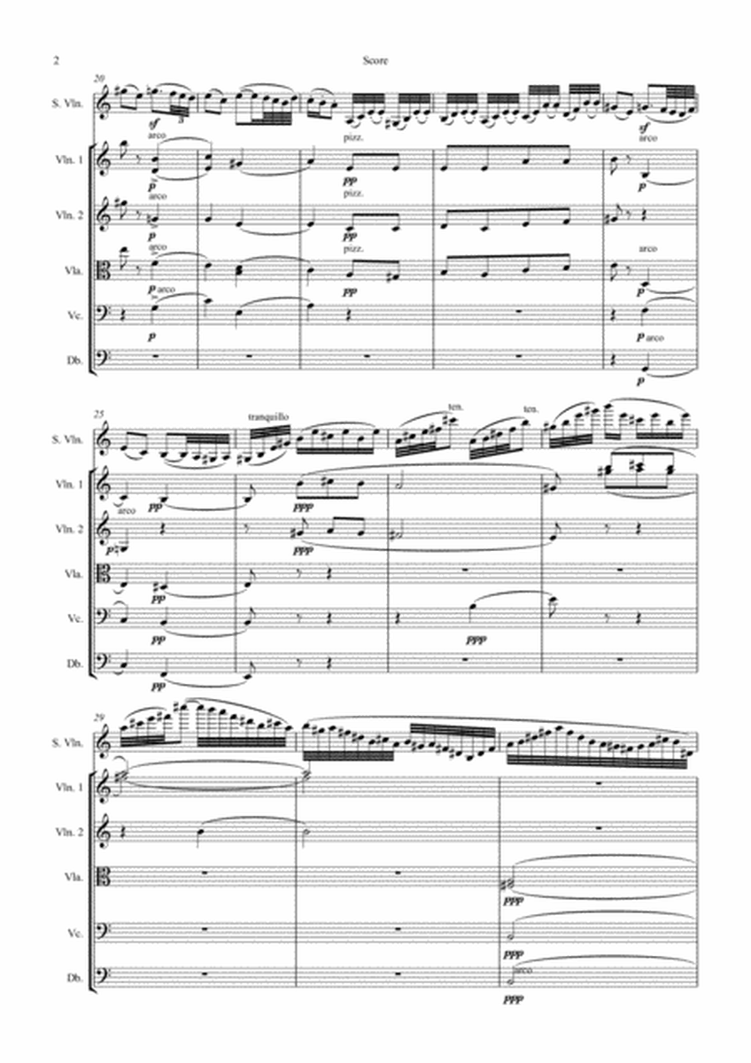 Saint-Saëns Introduction And Rondo Capriccioso Op. 24 for Violin and String Orchestra image number null