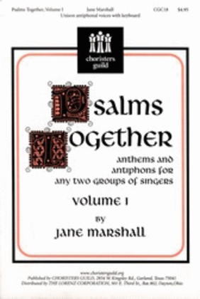 Book cover for Psalms Together I