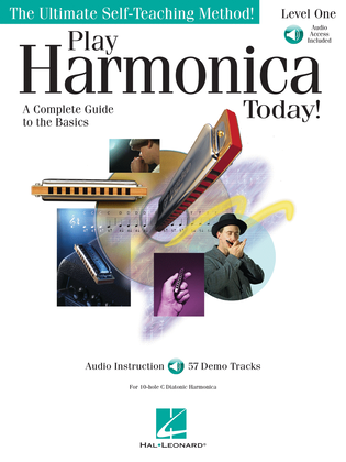 Book cover for Play Harmonica Today!
