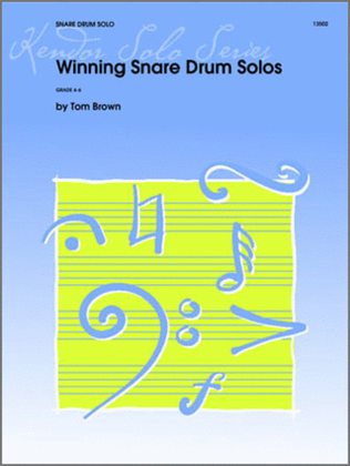 Book cover for Winning Snare Drum Solos