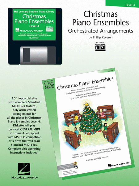 Christmas Piano Ensembles - Level 4 General MIDI Disk