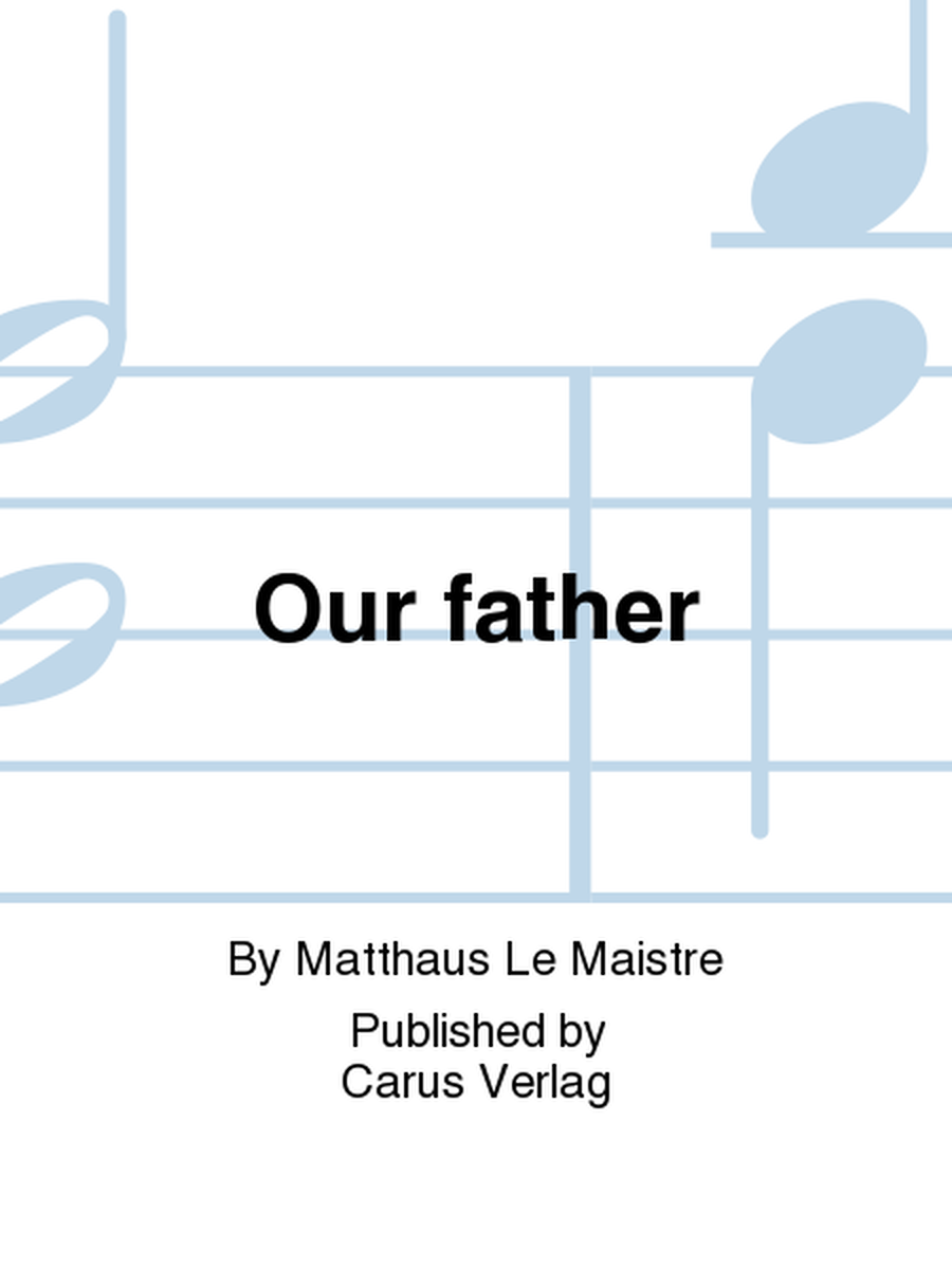 Our father (Vater unser)