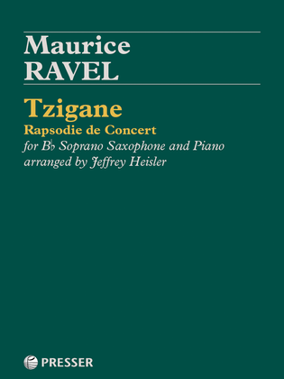 Book cover for Tzigane