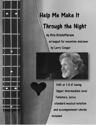 Book cover for Help Me Make It Through The Night