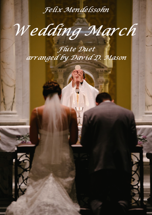 Book cover for Wedding March by Mendelssohn