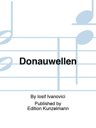 Book cover for Donauwellen (Waves of the Danube)