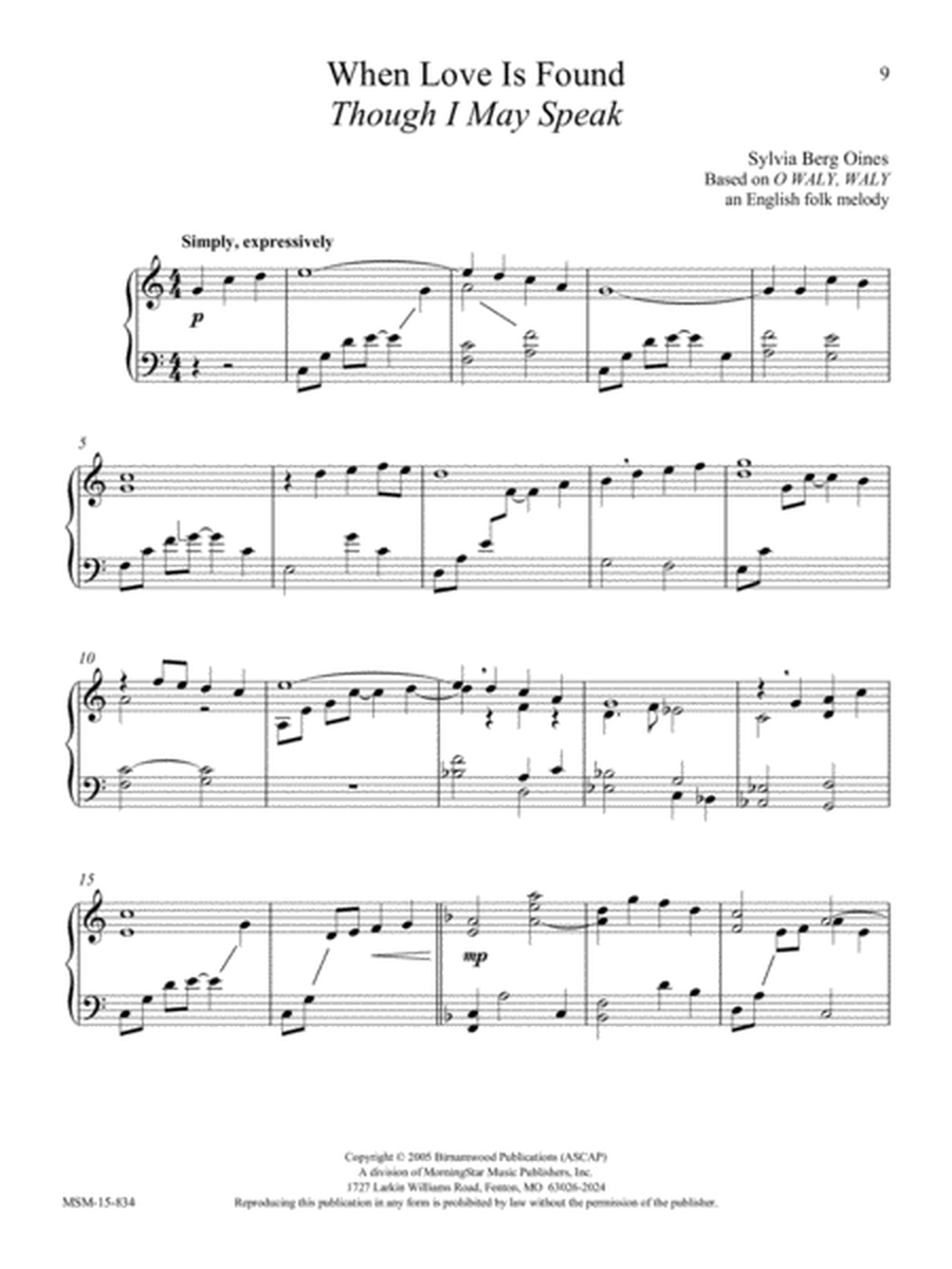 Bread of Life Hymn Settings for Piano image number null