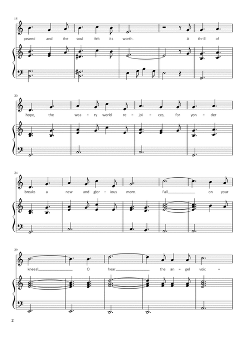 O Holy Night - Easy Piano image number null