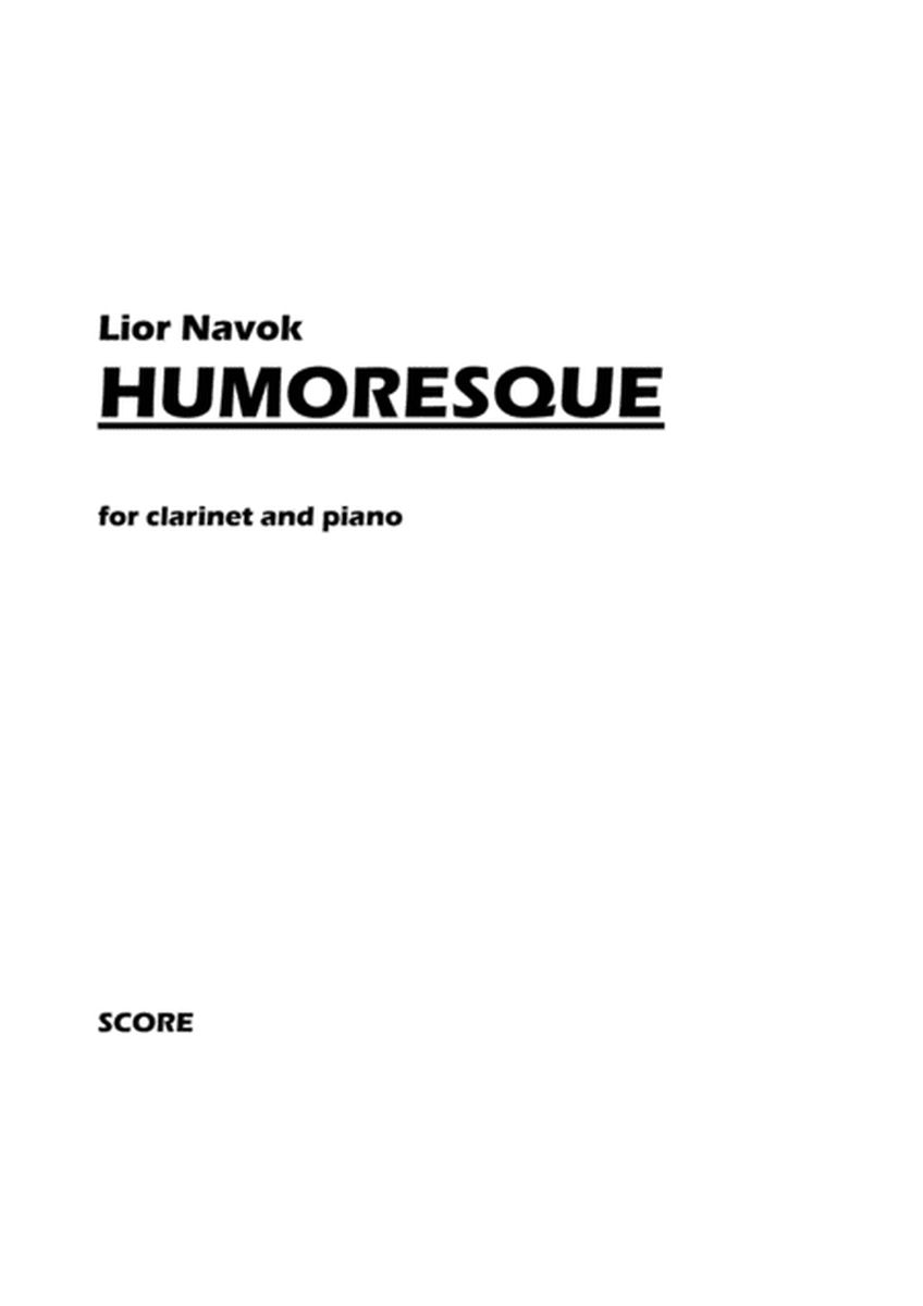 "Humoresque" - Clarinet and Piano [Performance Score and Part]