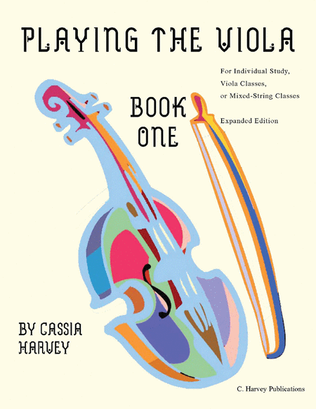 Book cover for Playing the Viola, Book One