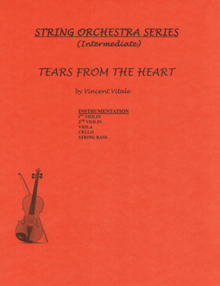 Book cover for TEARS FROM THE HEART