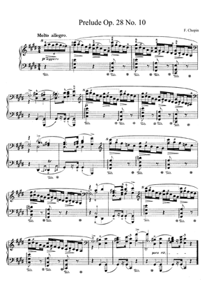 Chopin Prelude Op. 28 No. 10 in C Sharp Minor