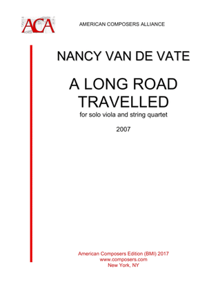 Book cover for [Van de Vate] A Long Road Travelled