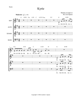 Kyrie (SATB)