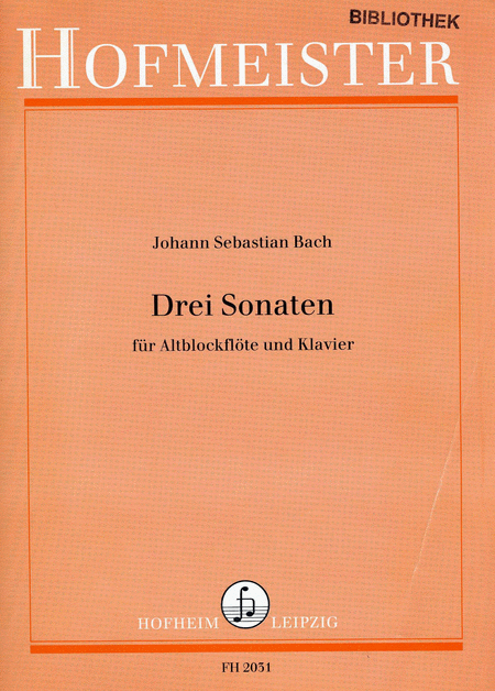 Drei Sonaten