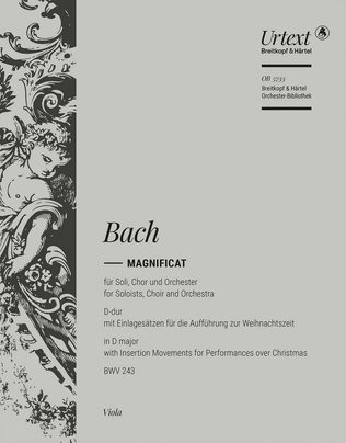 Magnificat in D major BWV 243