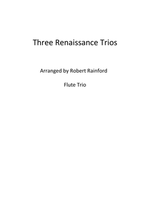 Book cover for Three Renaissance Trios