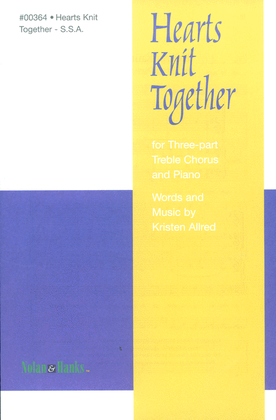 Book cover for Hearts Knit Together - SSA
