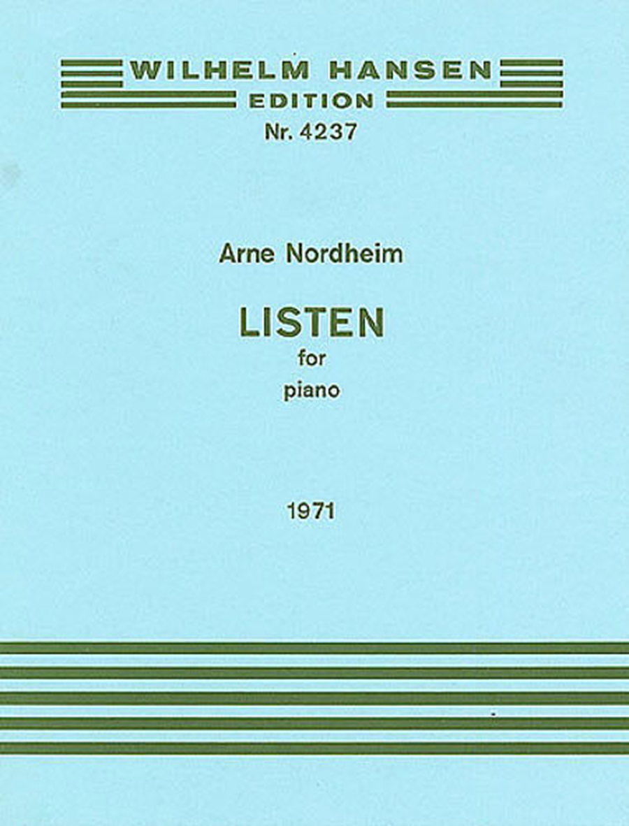 Arne Nordheim: Listen